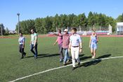 Работники краевого министерства спорта проверили готовность объектов Заринска к олимпиаде городов Алтайского края