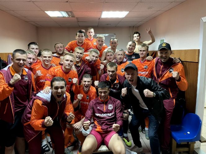 Победная раздевалка "Темпа"