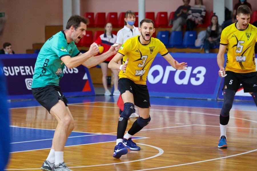 В игре Андрей Бобров (№3). Фото: ВК "Университет"