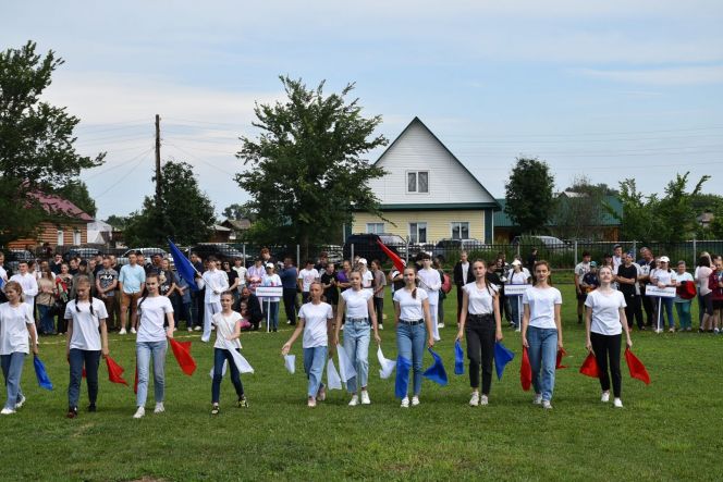 Олимпийский огонь в Сростках. На родине Василия Шукшина завершилась XLII летняя олимпиада спортсменов Бийского района