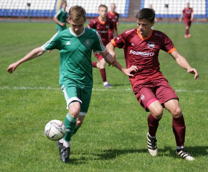 12.06.2022 г. Фрагмент матча "Томь-М" (Томск) - "Темп" (Барнаул)