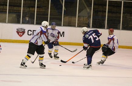 Во Дворце спорта состоялось открытие отборочных региональных соревнований V Всероссийского фестиваля среди любительских команд Ночной Хоккейной Лиги.