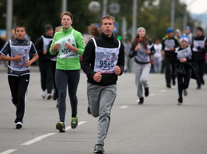 На старт со всей Россией! 