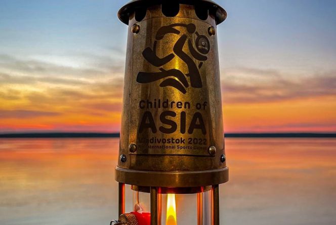 Огонь международных игр "Дети Азии". Фото: Олимпийский комитет России