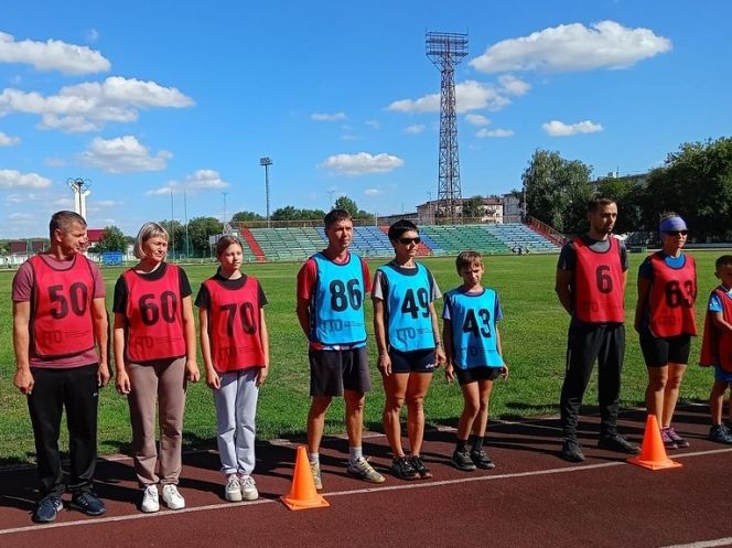 В Рубцовске прошел фестиваль ГТО среди семейных команд