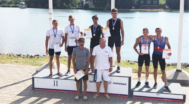 Еще две медали и восьмой мастер спорта. Итоги юниорского первенства России (U24)  для гребцов СШОР имени Костенко