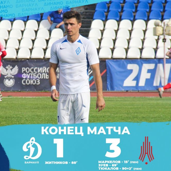 Дома как в гостях.  Барнаульское "Динамо" продолжило серию поражений на старте сезона, уступив "Амкару" - 1:3