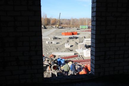 На строительной площадке СДЮШОР имени Константина Костенко по гребле на байдарках и каноэ состоялся пресс-тур для краевых средств массовой информации (фото).