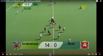Итоги I Всероссийской спартакиады сильнейших спортсменов по летним видам спорта