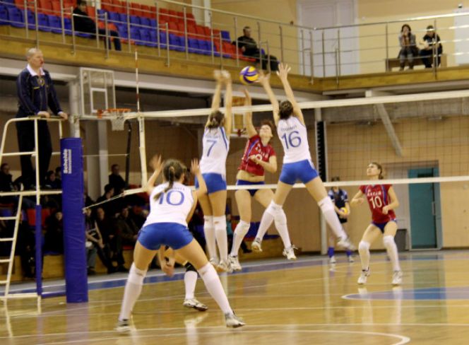Женская команда «Алтай» начала домашний тур с поражения от куйбышевского «Олимпа» – 2:3 (фото).