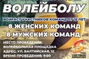28 августа. Барнаул. Спортивная площадка «Балтийская, 12». Турнир по пляжному волейболу проекта «ВолейДвор: пляжный «КЭМП»
