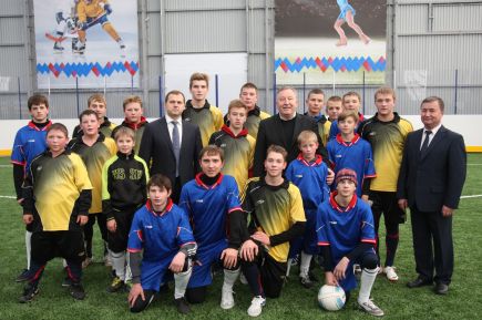 Бочкари - хоккейное село!