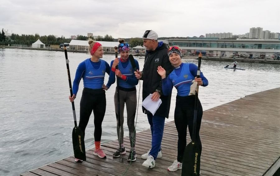 Традиционное флэш-интервью призеров после финиша