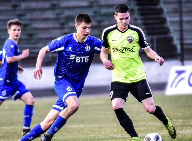 В матче с молодёжкой барнаульского "Динамо" "Иркутск" сделал еще один шаг к победе в турнире. Фото: ФК "Иркутск"