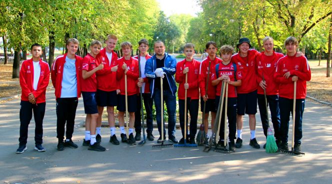 Команда ЮФЛ «Алтай» присоединилась к экологической акции 