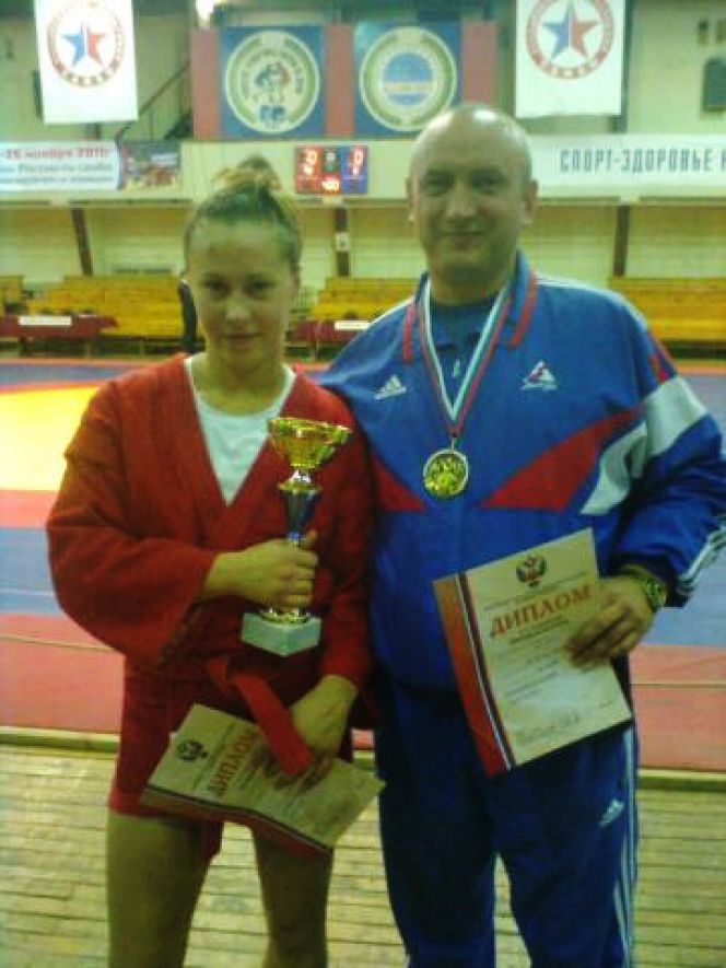 Ирина Громова выиграла Кубок России по самбо в весовой категории до 64 кг.  