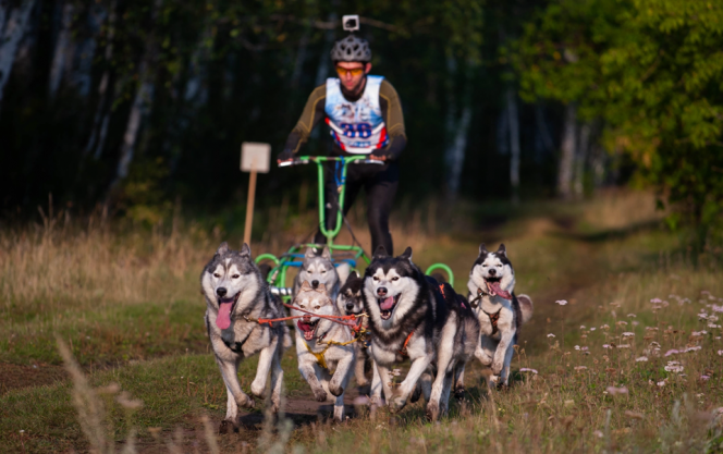 На дистанции Иван Тимонин. Фото: Анастасия Зотина