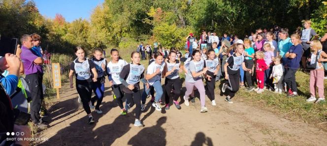 В Новичихинском районе прошёл традиционный легкоатлетический кросс среди школьников