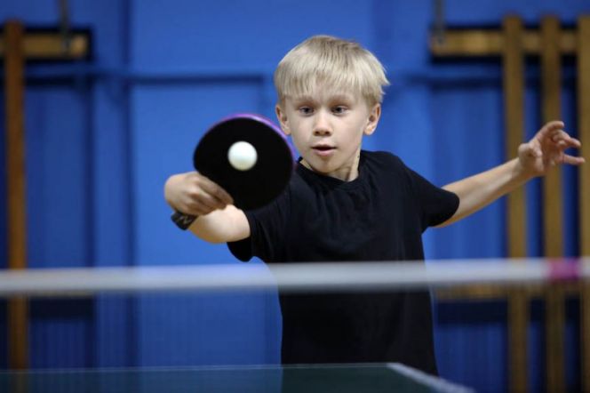 Набор детей 7-9 лет ведёт Центр подготовки спортсменов по настольному теннису 