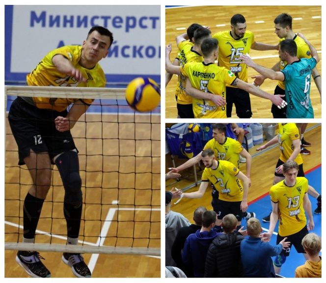 1-2 октября. Барнаул. СК «Победа». Чемпионат России. Мужчины. Высшая лига «А». 1-й тур. «Университет» (Барнаул) – «Магнитка» (Магнитогорск)