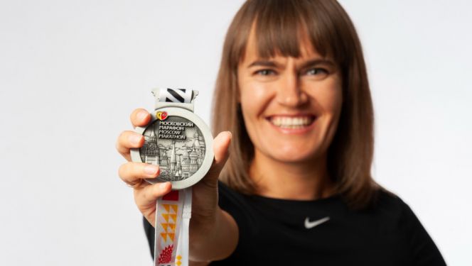 Анна Недобиткова, марафонец. Фото: Дмитрий Лямзин