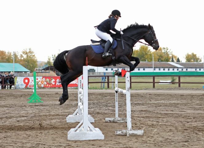 Барнаульские спортсменки вернулись со Всероссийских соревнований по конному троеборью бронзовыми призерами