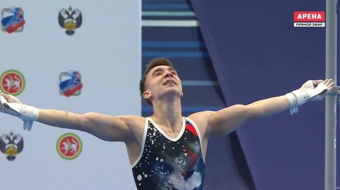 Барнаульский гимнаст Сергей Найдин – двукратный победитель I Всероссийской спартакиады сильнейших спортсменов (видео)