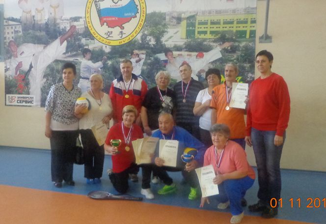 В рамках месячника пожилого человека в Рубцовске проведена V комплексная городская спартакиада пенсионеров.