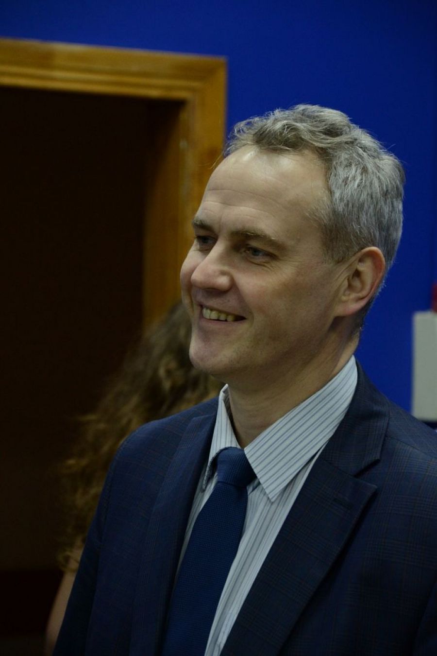 Ректор АлтГУ Сергей Бочаров видит большие перспективы в развитии киберспорта. Фото: Никита Кихтев