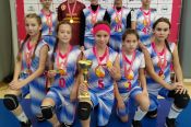 Команда девочек "Смоленские лисы" - победитель 1-го этапа Кубка Сибири и Дальнего Востока
