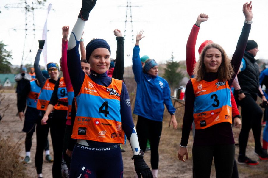 Забег Yolochka Trail в Барнауле. Фото: Дмитрий Лямзин
