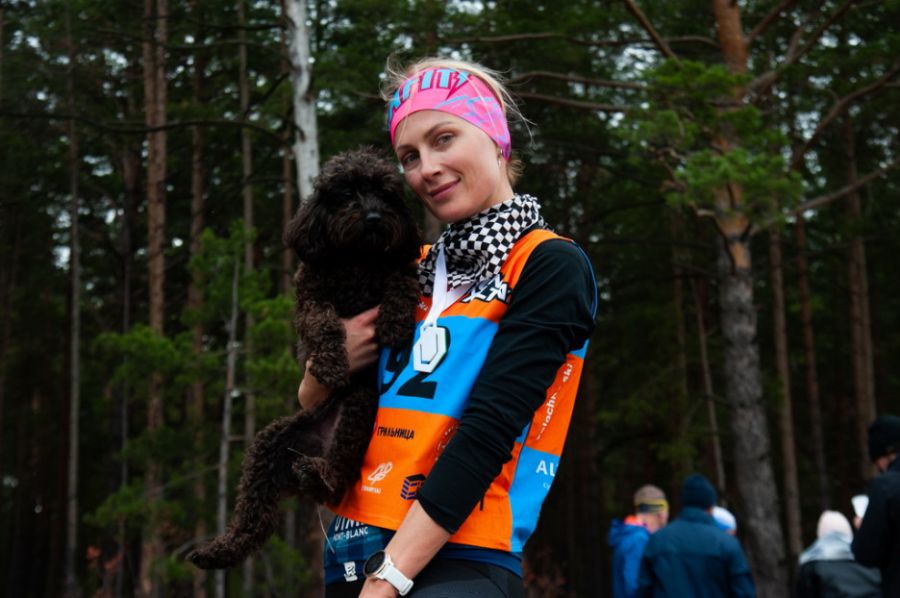 Забег Yolochka Trail в Барнауле. Фото: Дмитрий Лямзин
