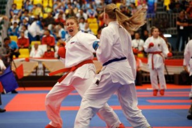 Татьяна Опарина заняла пятое место на молодежном чемпионате мира по каратэ WKF. 