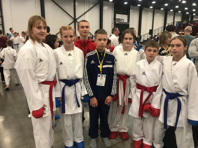 Спортсмены региона успешно выступили на международном турнире по каратэ WKF "Петербургская осень"