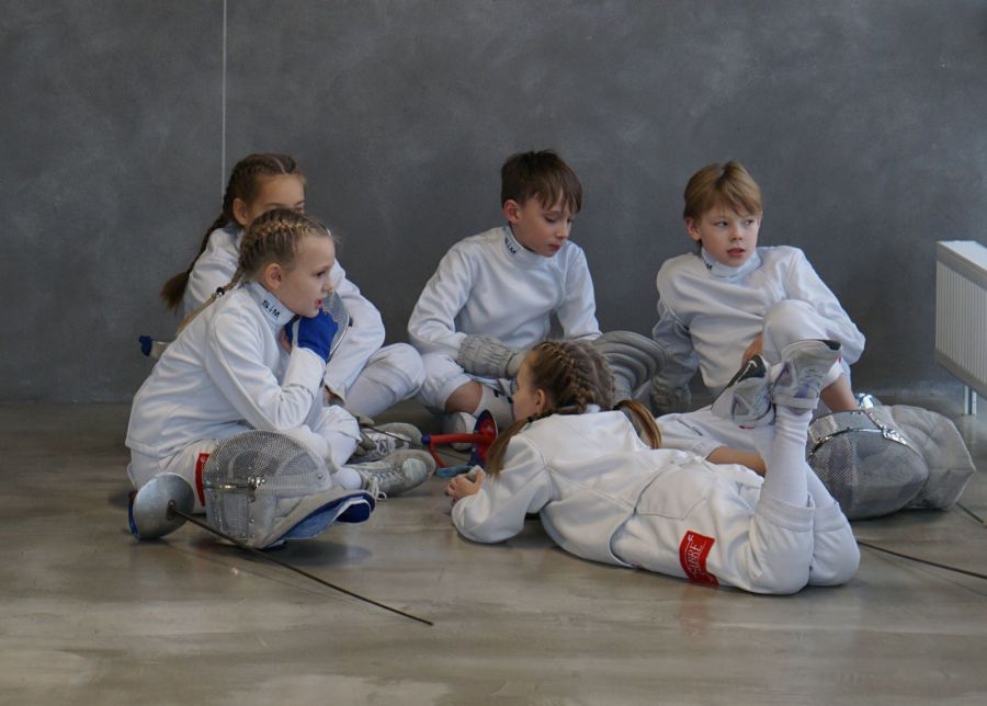 Юные воспитанники ЦФ Sabre. Фото предоставлены ЦФ Sabre 