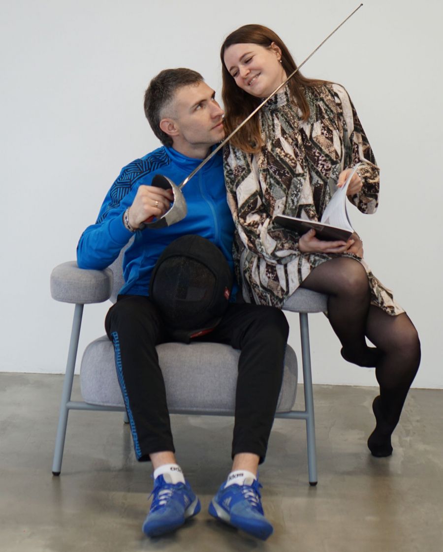 Для Евгения и Александры Сазоновых фехтование стало семейным делом. Фото предоставлены ЦФ Sabre 