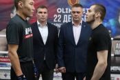 В Барнауле состоялась пресс-конференция участников вечера профессионального бокса "Битва на Алтае" 