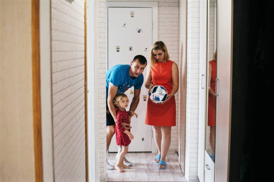 Семья Дмитрия Удалова. Фото: Ирина Пергаева