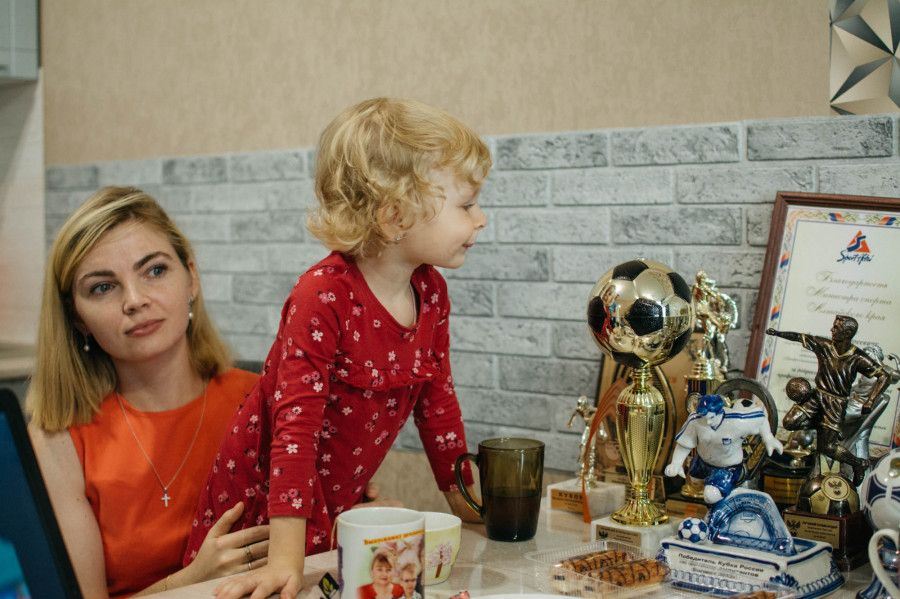 Семья Дмитрия Удалова. Фото: Ирина Пергаева