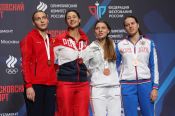 Анна Смирнова в составе сборной России-1 завоевала бронзу международного турнира «Московская сабля»