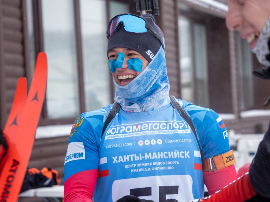 В Ханты-Мансийске Олег Домичек завоевал две медали в двух гонках. Фото: "ЮграМегаСпорт"