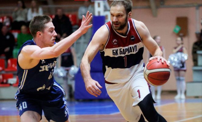 Максим Григорьев набрал сегодня 22 очка. Фото: БК "Барнаул"