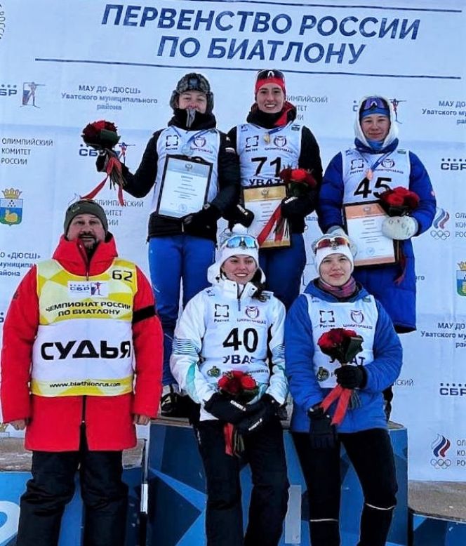 Вариант нормы. Анастасия Гришина - бронзовый призёр юниорского первенства России в спринте