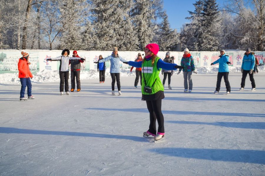 "Парк спорта" приглашает горожан для участия в проекте "Стань фигуристом за семь дней"