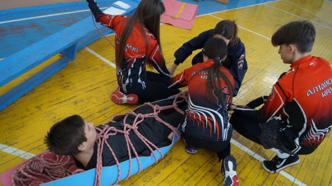 В Бийском районе прошли краевые тренировочные сборы по поисково-спасательным работам