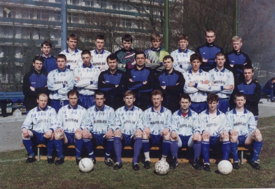 На фото: барнаульское «Динамо» перед сезоном 1997 года