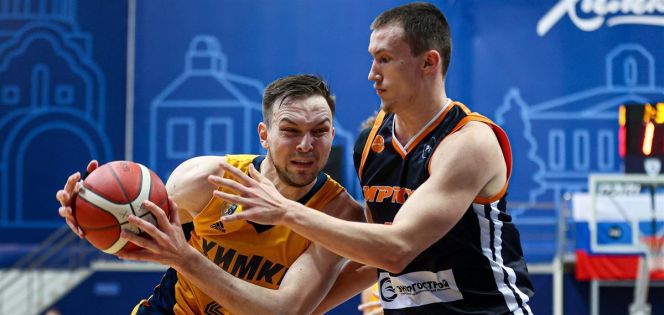 Фрагмент матча Суперлиги "Химки" - "Иркут". Фото: сайт РФБ