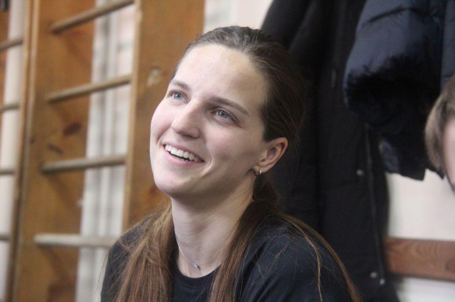 Трёхкратная победительница чемпионата СФО Виктория Погребняк