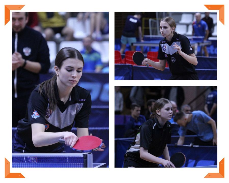 Участницы финального матча Ярослава Петраченко (слева), Людмила Швайко (вверху) и Анна Постникова