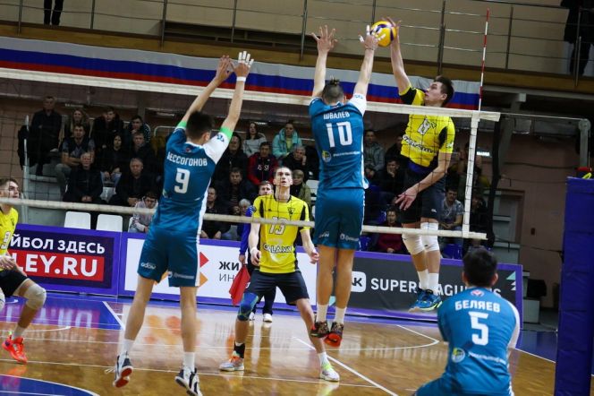 Волейболисты «Университета» на тай-брейке уступили «ИжГТУ-Динамо», но сохранили шансы войти в четвёрку лучших команд зоны «Восток»